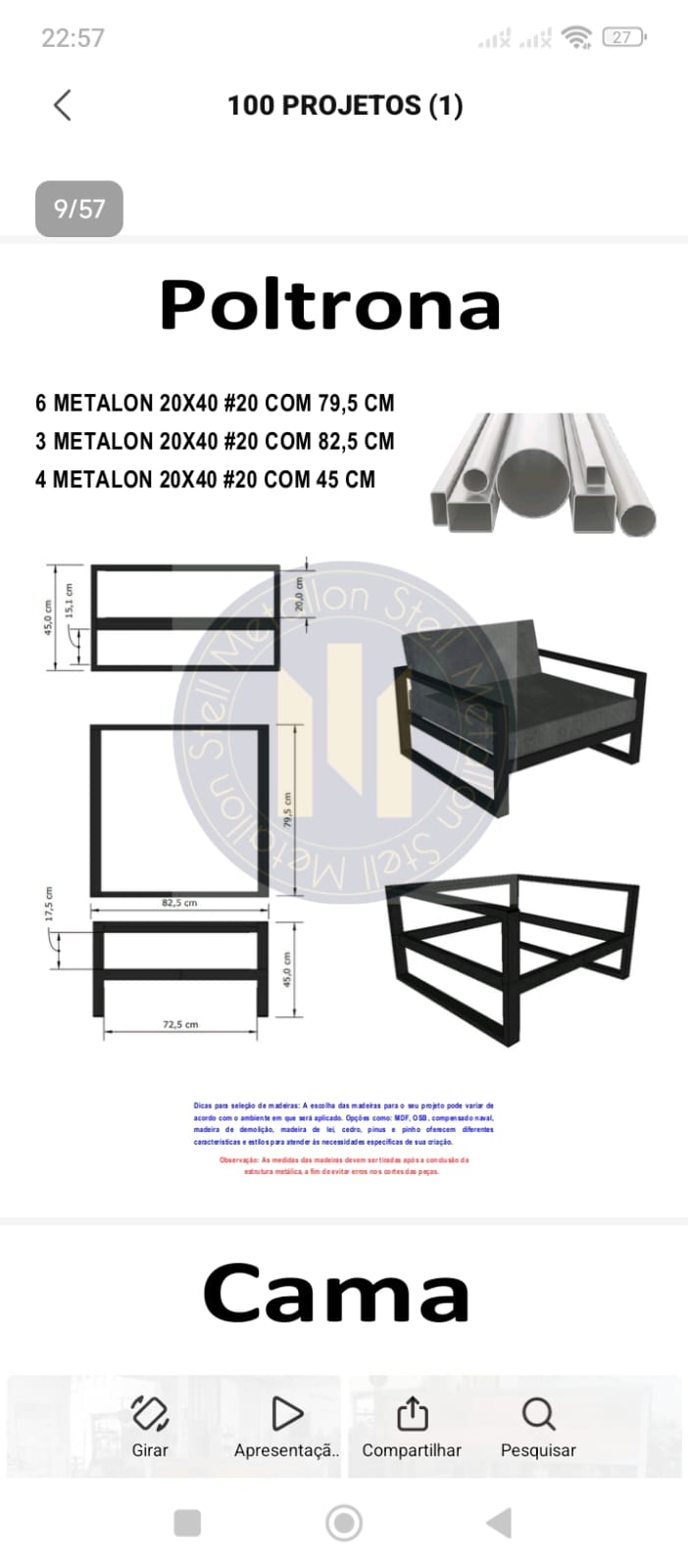 Projeto Poltrona